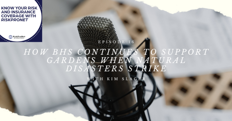 How BHS Insurance Continues to Support Gardens When Natural Disasters Strike