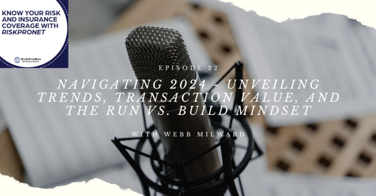 Navigating 2024 with Webb Milward – Unveiling Trends, Transaction Value, and the Run vs. Build Mindset